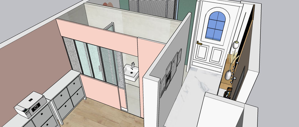 extension entrée et bureau