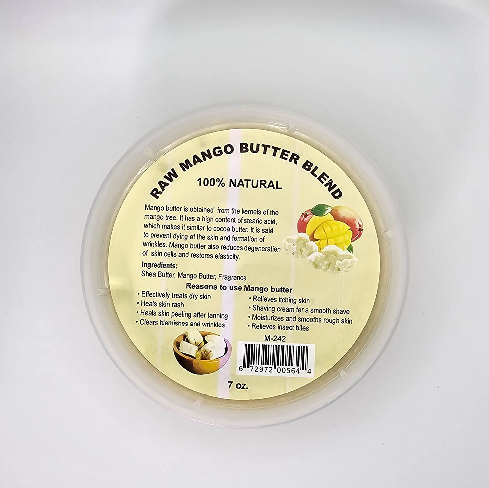 100% Natural Raw Mango Butter Blend