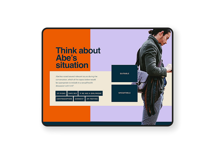 Scenario based online learning