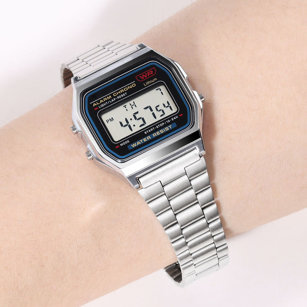 Miniatura: Watch Band for Casio F-91W F105 F108 A158W A168 AE1200 AE1300 Replacement Watchs