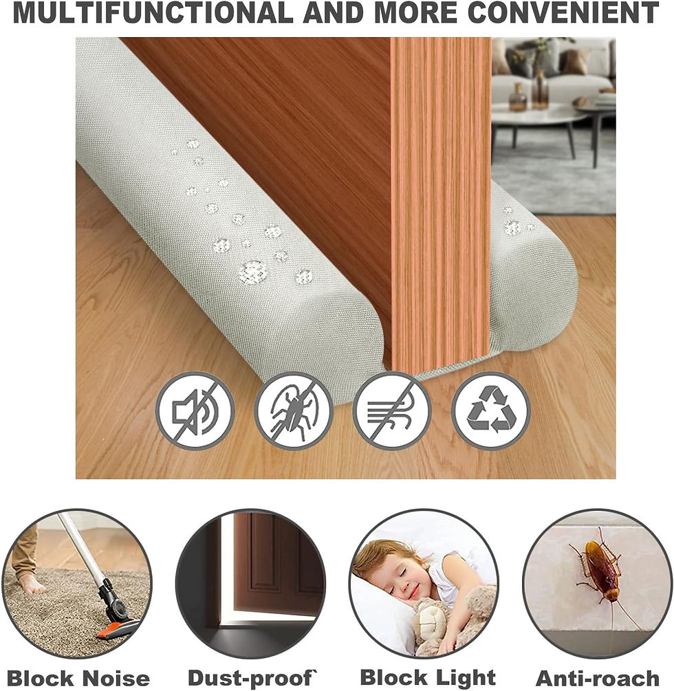 Miniatura: Door Bottom Sealing Strip Under Door Draft Stopper Insulation Bug-proof Windproo