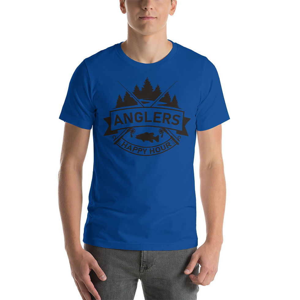 Thumbnail: New School Anglers Happy Hour T-Shirt