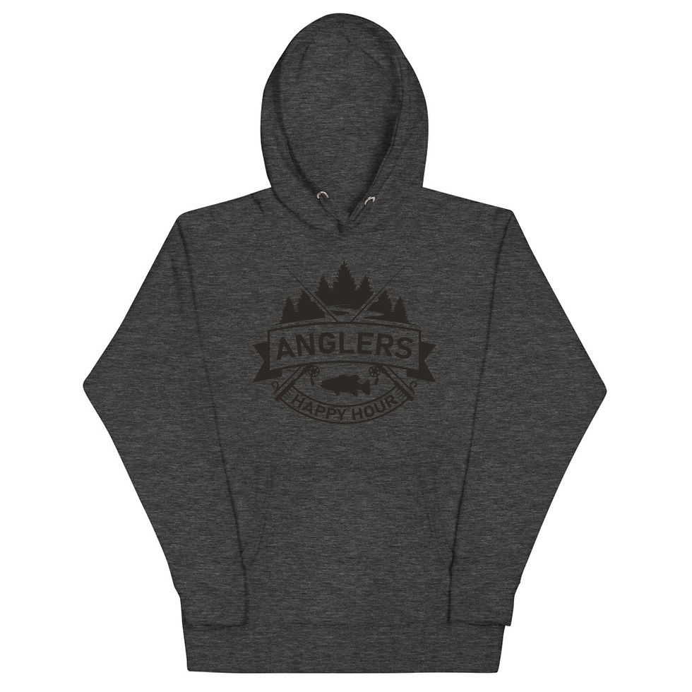 Thumbnail: Winter Edition Anglers Happy Hour Unisex Hoodie