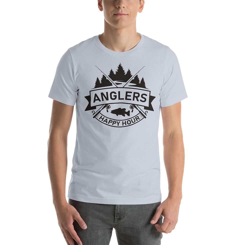 Thumbnail: New School Anglers Happy Hour T-Shirt