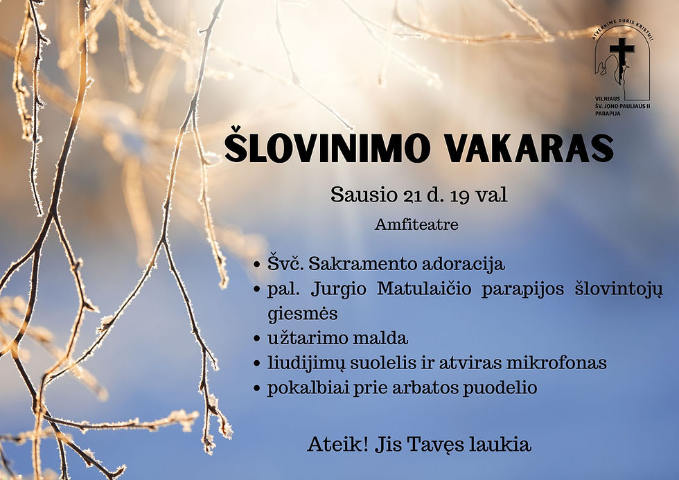 Šlovinimo vakaras JP2