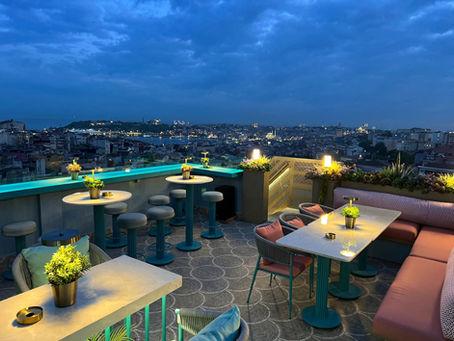 Rooftop Restaurant Istanbul: Breakfast & Sunset at N’Evet