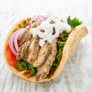 jerk chicken pita