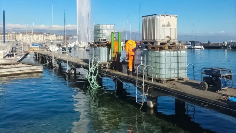 Nearshore-CPTU im Genfersee