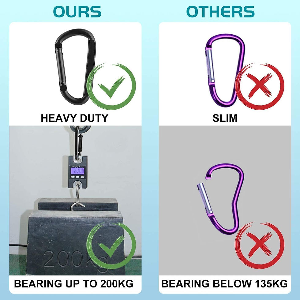 Thumbnail: Camping Hammock Portable Nylon Hammocks with Tree Straps Single Lightweigtht Ha