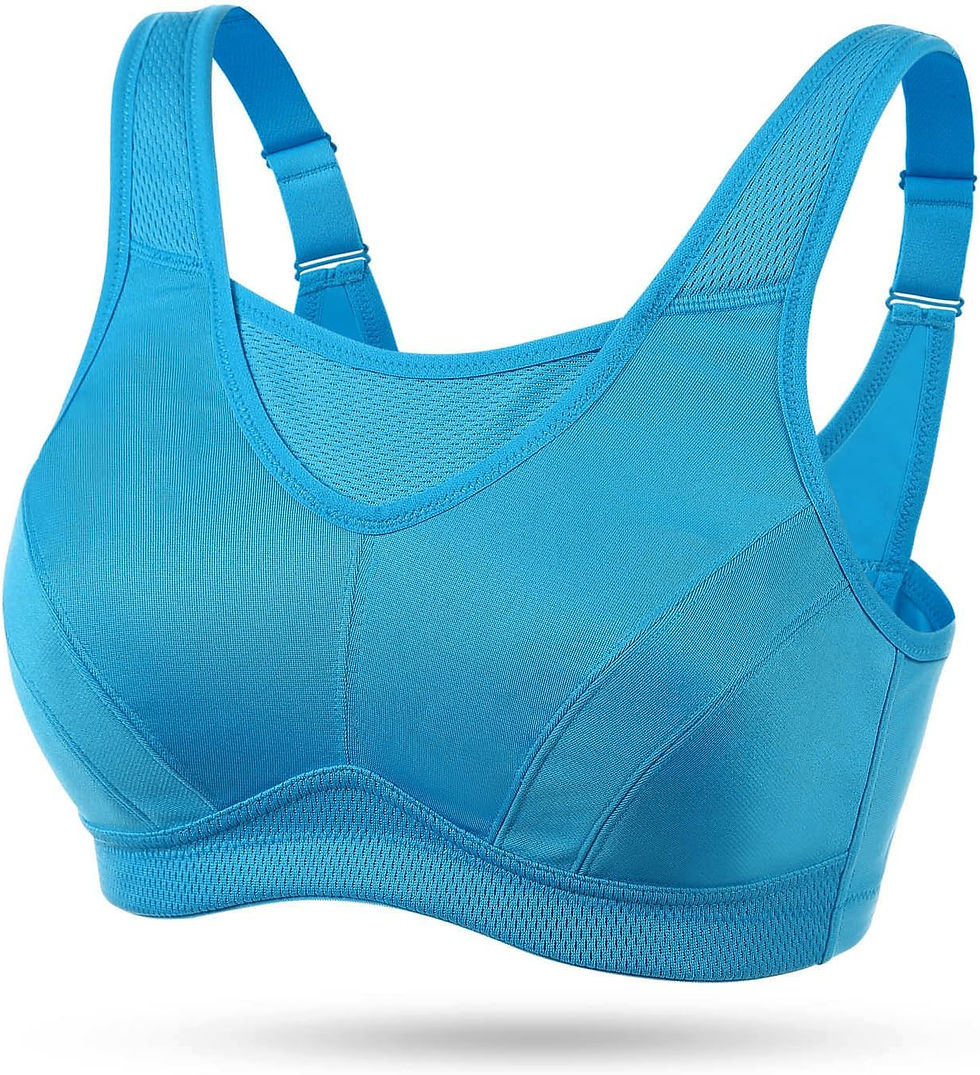 Thumbnail: WingsLove Women’s High Impact Comfort Full Support Non Padded Sport Bra