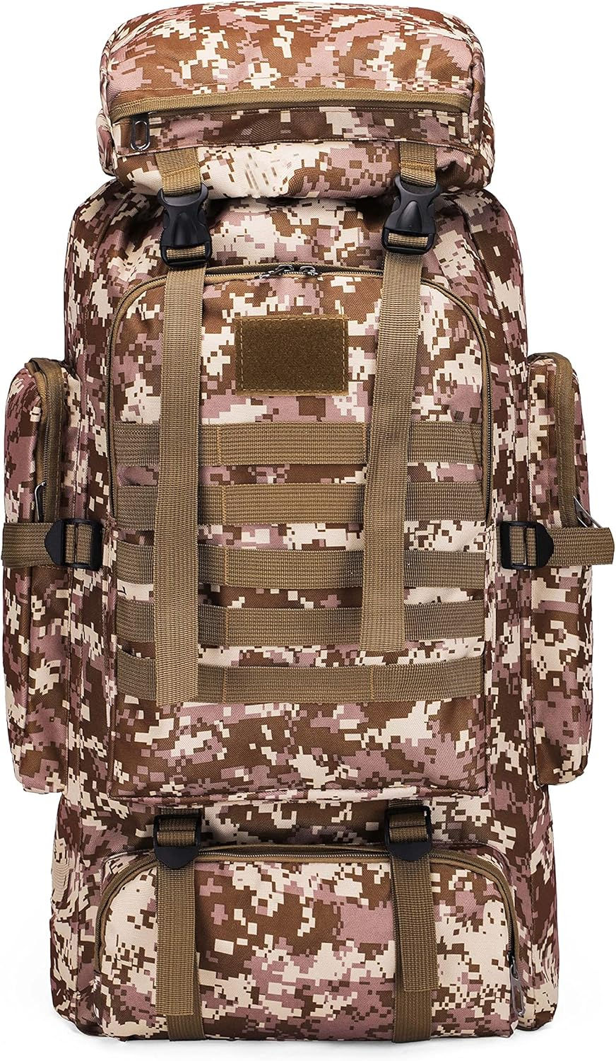 Thumbnail: 80L Hiking Camping Backpack,Hunting Climbing Backpack for Outdoor,Backpack Wate