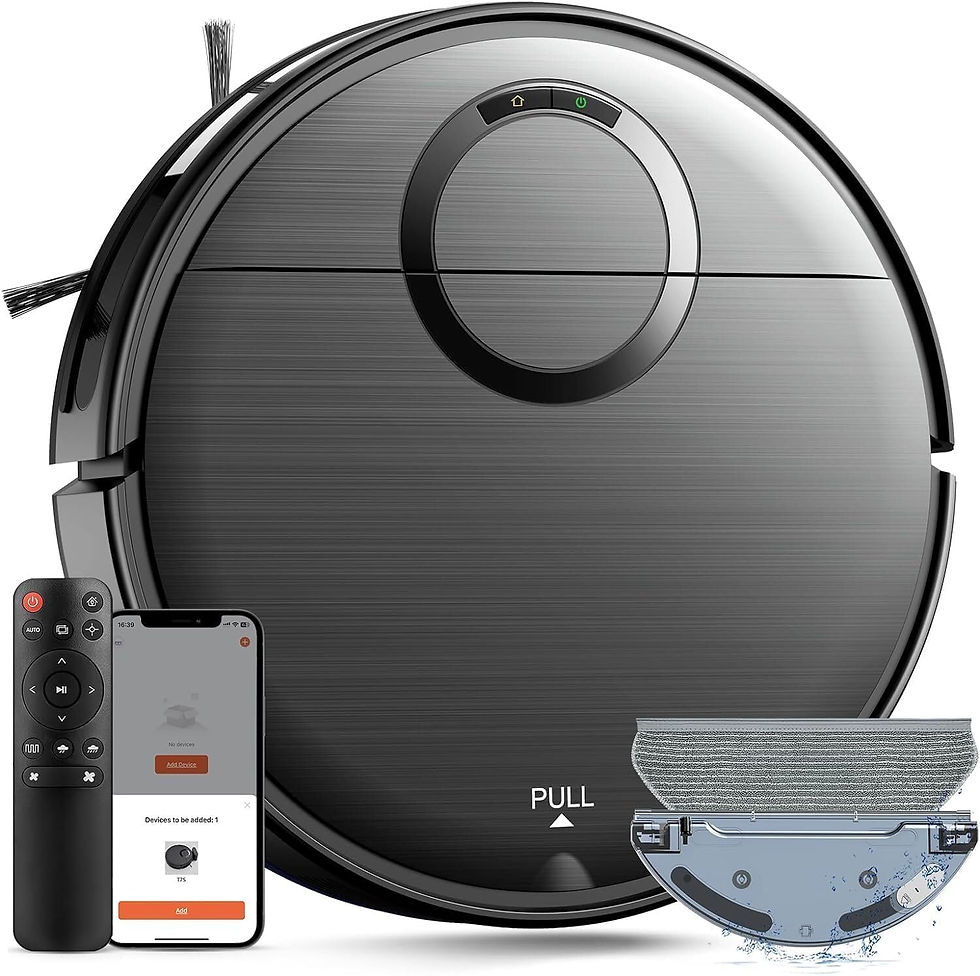 Robot Vacuum and Mop Combo, 2 in 1 Mopping Robot Vacuum Cleaner with Schedule,