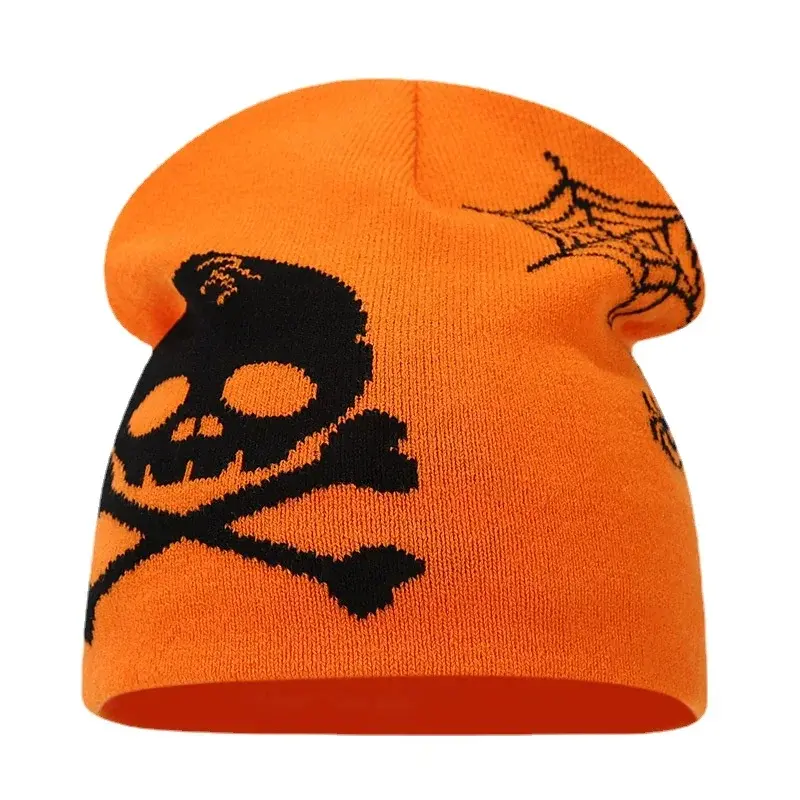 Thumbnail: 2024 Y2K Letter Knitted Winter Autumn Beanie Cap Men Women Kanye Beanies Gorras