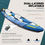 Thumbnail: Pelican iESCAPE Inflatable Kayak - Recreational Kayak - Compact, Stable and Fun