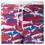 Miniatura: Short Men's USA Shark 7" Volley Swim Trunk