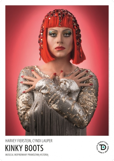 Kinky Boots Teatr Dramatyczny plakat 