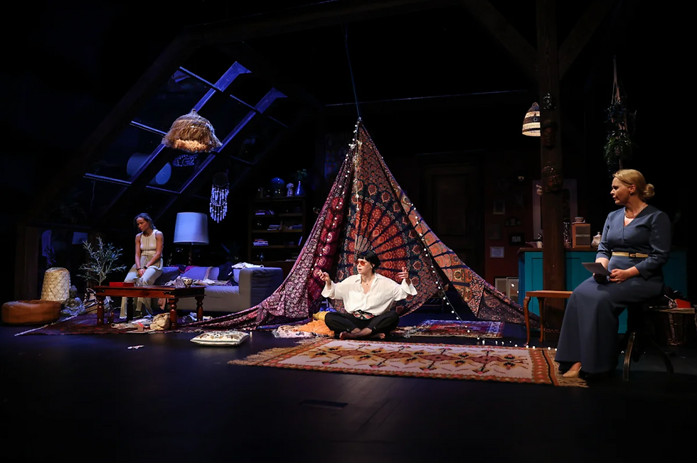 Głowa w piasek Teatr Polonia kadr ze spektaklu