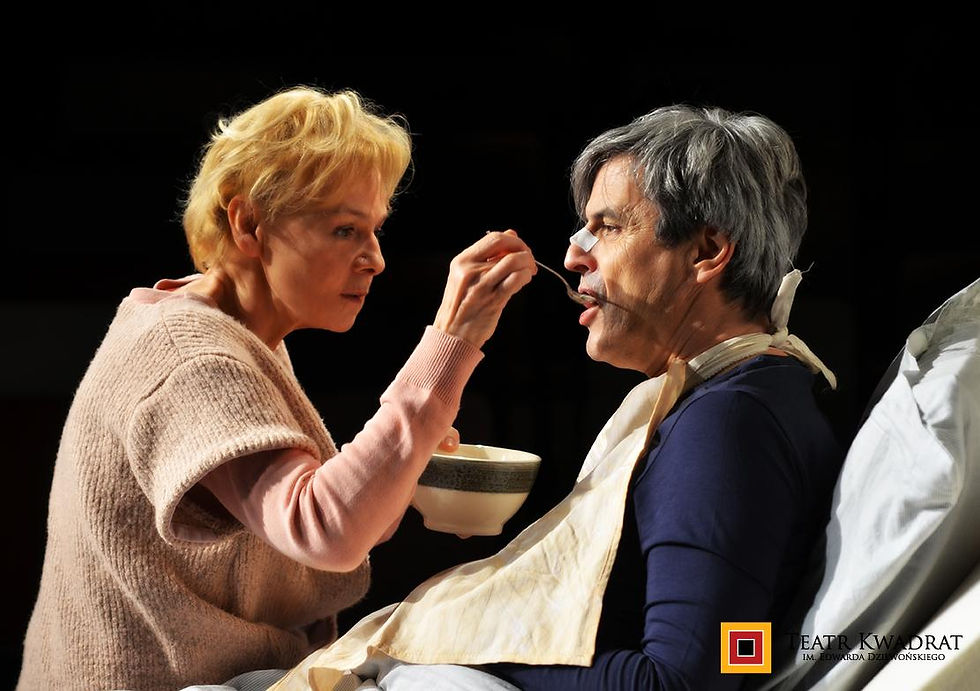 Teatr Kwadrat Misery kadr ze spektaklu