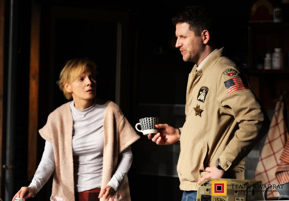 Teatr Kwadrat Misery kadr ze spektaklu