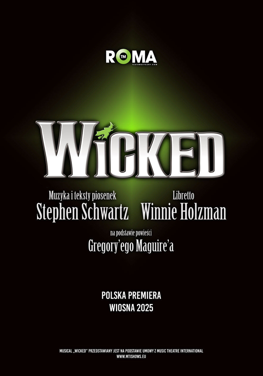 Wicked Roma plakat