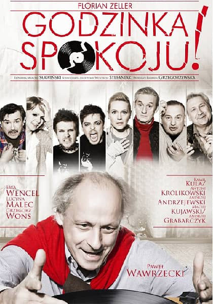 Godzinka spokoju Teatr Kwadrat plakat