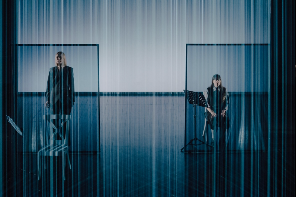 "Wczoraj byłaś zła na zielono" - Teatr Dramatyczny kadr ze sztuki