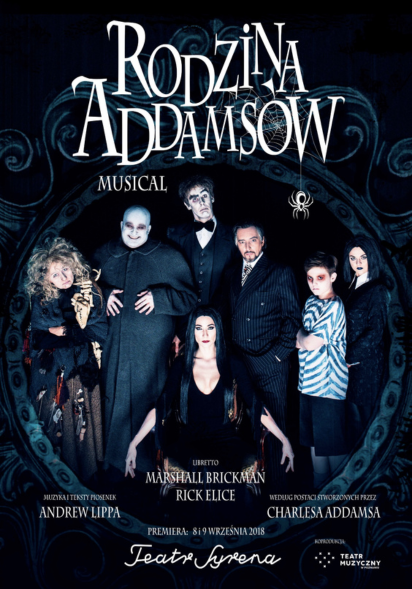 Jest Morticia, jest klimat! "Rodzina Addamsów" Teatr Syrena [recenzja]
