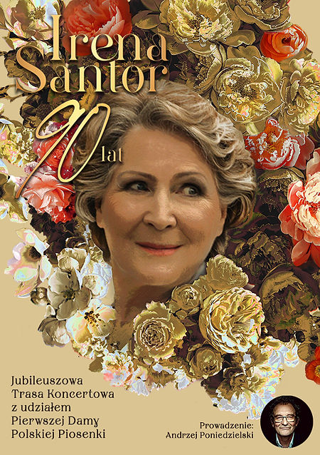 Irena Santor koncert jubileuszowy plakat