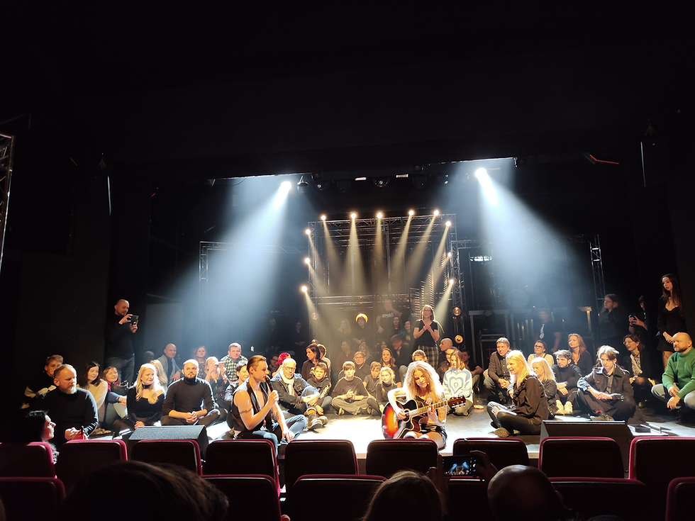 "Depesze" Teatr Rampa kadr spektakl 05.01.25