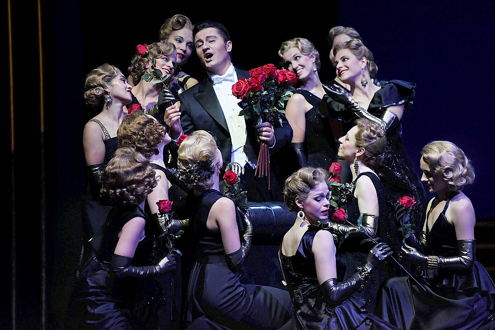 Kraina uśmiechu Opera Zurych kadr Piotr Beczała