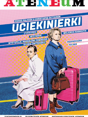 "Uciekinierki" Teatr Ateneum | Co z tą scenografią? [recenzja]