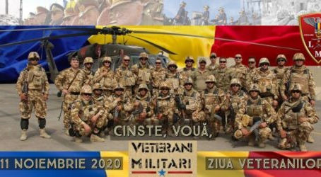 ASTĂZI NE CINSTIM VETERANII!