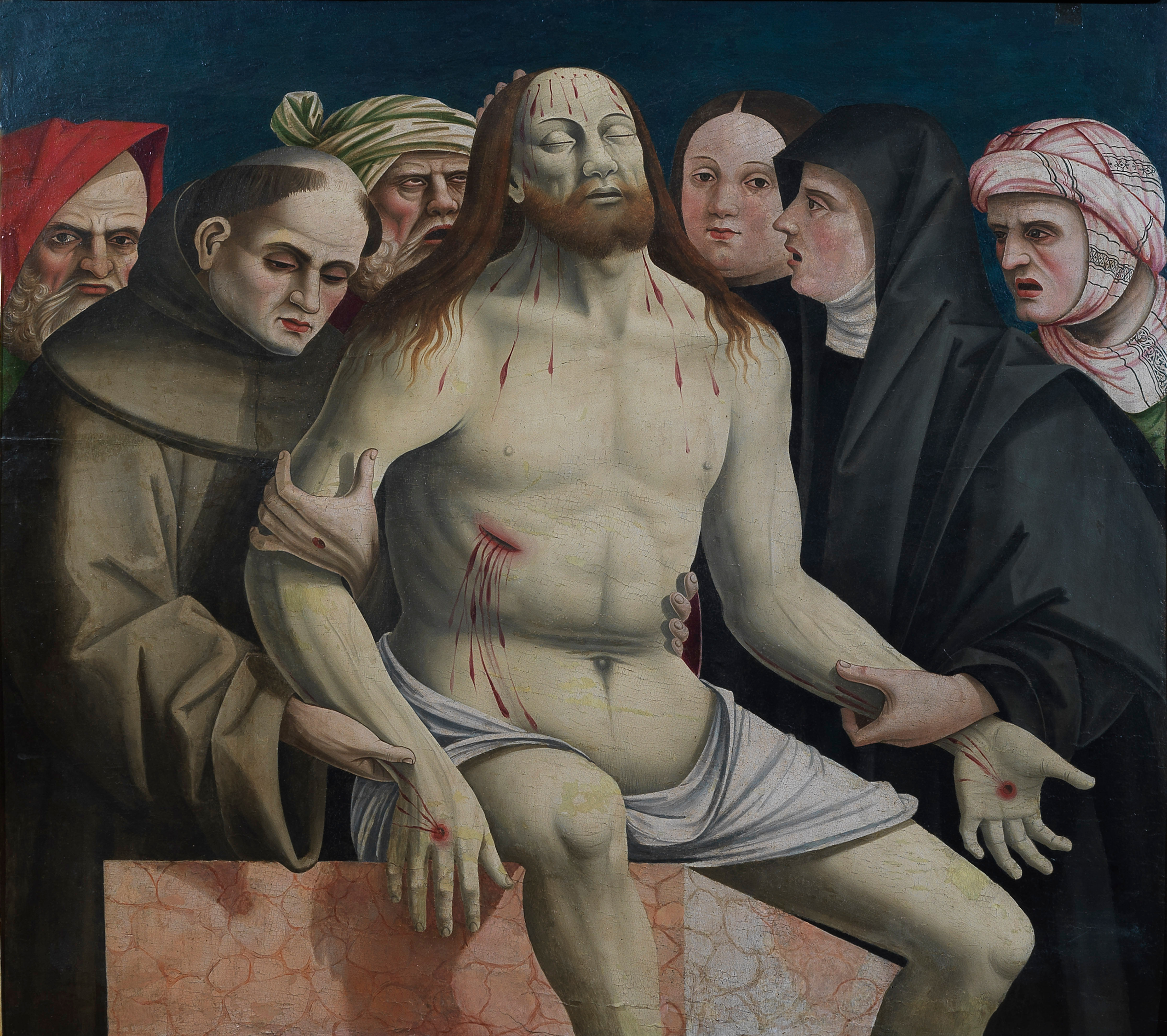 Vincenzo Pagani (Monterubbiano, 1490 – 1568) - Deposizione