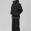 縮圖：Outdoor Hooded Charge Jacket Coat Loose Waterproof Thick Coat