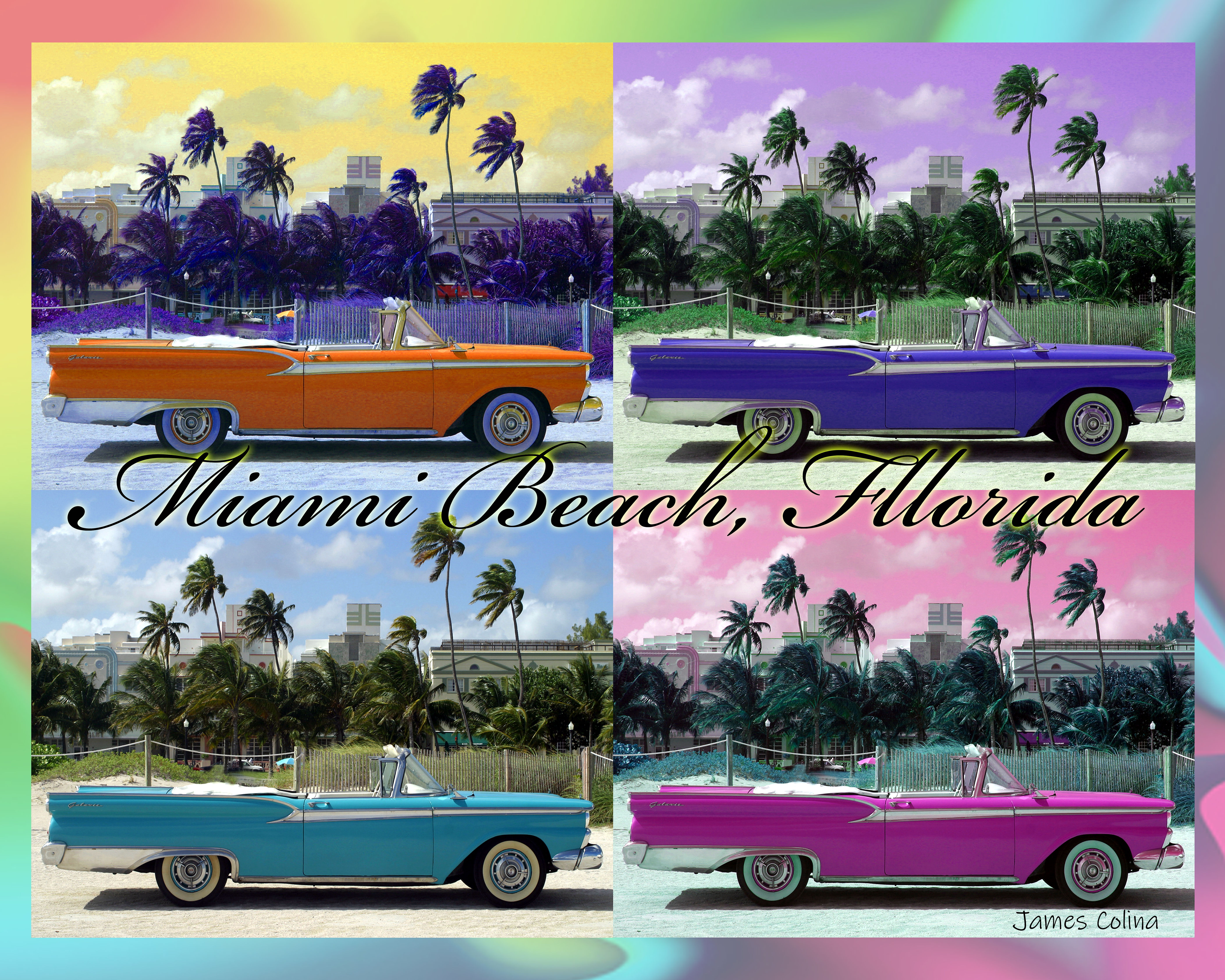 Deco Cars Miami Beach