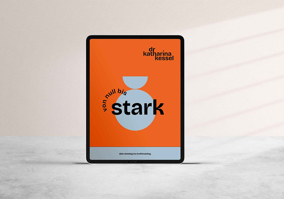 Ebook & Trainingsprogramm "Von Null bis Stark"