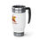 Thumbnail: Stainless Steel Travel Mug with Handle, 14oz