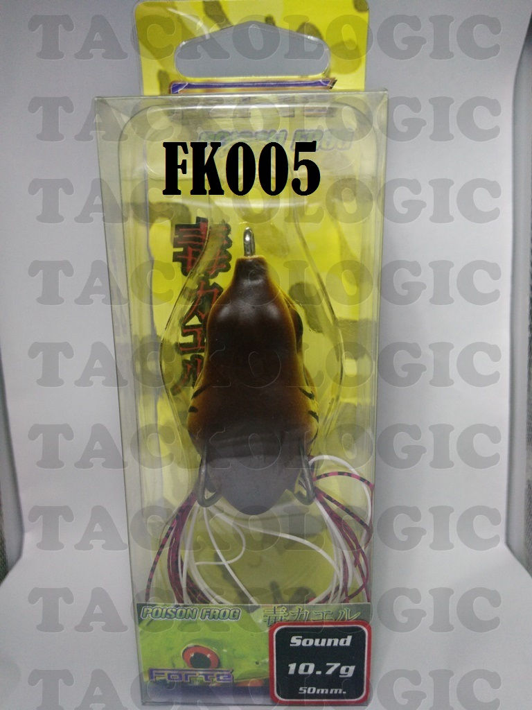 Thumbnail: Forte Sound Frog, Weedless w/Spoon 50mm