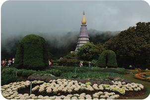 Hike in Doi Inthanon National Park, visit a Karen village and a Hmong Market, and see the Twin (King and Queen) Pagodas with this small-group tour from Chiang Mai. You'll explore with a local guide and a small group of fellow travelers, making stops to take in views, visit a market, check out waterfalls, and dine on an included lunch of Thai fare.