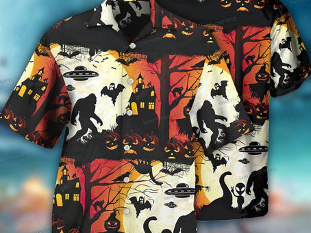 Unleash Your Wild Side with the Bigfoot Hawaiian Shirt: A Perfect Blend of Adventure and Aloha!