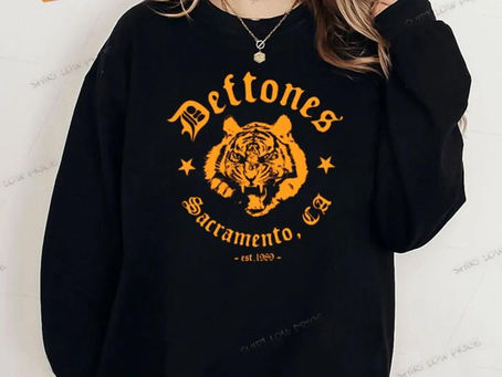 Unleash Your Inner Alt-Rock Vibes with the Deftones Sweatshirt: A Must-Have for Every Music Lover!