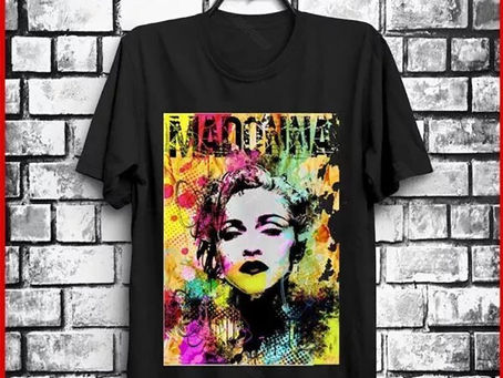 Madonna Shirt: Unleash Your Inner Rebel with the Iconic Queen of Pop's Signature Style!