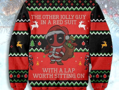 Unleash Your Inner Merc with the Ugly Christmas Sweater: Grab the Hottest Deadpool-Inspired Apparel