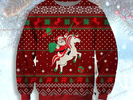 Make Your Holiday Sparkle with our Magical Unicorn Christmas Sweater!