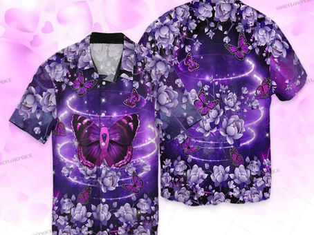 Introducing the "Butterfly Hawaiian Shirt" from Shirt Low Price!