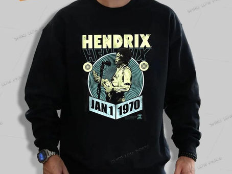 Rock Your Style with the Timeless Cool of a Jimi Hendrix Sweatshirt