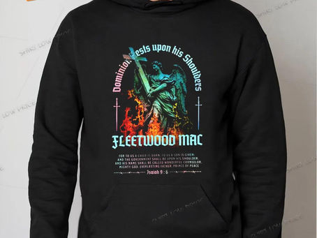 Stay in Tune with Style: Unleash Your Inner Stevie Nicks with a Fleetwood Mac Hoodie!