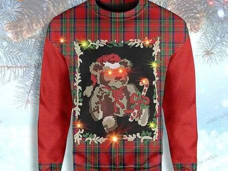 Roar into the Holiday Season with Bears Ugly Christmas Sweaters: Unleash the Wild Side of Festive Fa