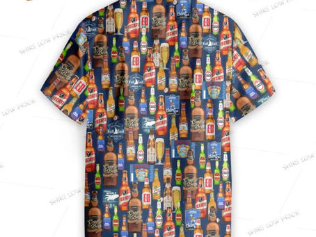 Cheers to Style: Unleash the Aloha Spirit with the Perfect Beer Hawaiian Shirt!
