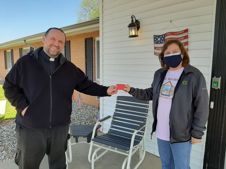 Donation to Hamilton Memorial Rehabilitation & Health Care Center May 7, 2020